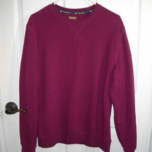 Men's Tek Gear Ultra Fleece sweatshirt, burgundy, M.